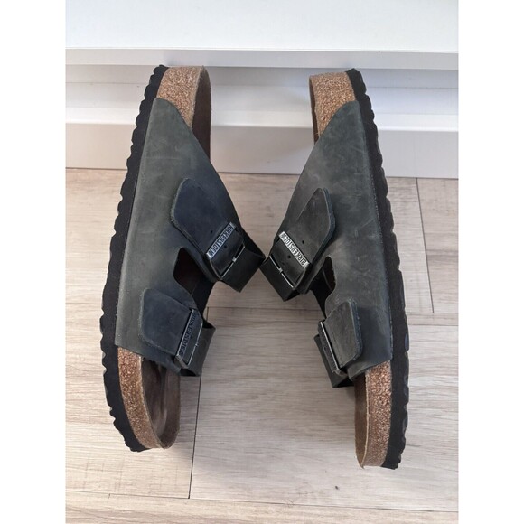 Birkenstock Arizona Soft Footbed Oiled Leather - Iron - Picture 2 of 7